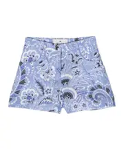 Pattern shorts 14Y light blue