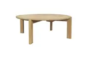 CT Adelle Solid Timber Round Coffee Table