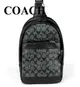 美國COACH CHARLES＿Ｃ壓紋個性斜背包 /男女包 / COACH包 / 包包專櫃品牌 / outlet / 產品編號F54787 【momi宅便舖】