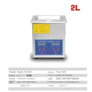 Ultrasonic Jewelry Glasses Cleaner Laboratory Ultrasonic Machine 2L 60W