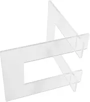 Gadpiparty Kids Bike Parking Stand: Balance Bikes And Scooters Acrylic Transparent Holder -stable Bicycles Floor Rack For Home And Park