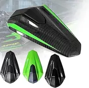 koeyisey for Ninja 400 Z400 Motorcycle Accessories Rear Pillion Passenger Cowl Seat Back Cover Rear Passenger Seat Cowl Cover (Carbon Grain)