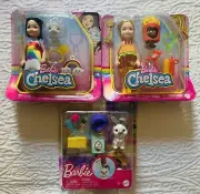 BARBIE CHELSEA DOLL & BARBIE PET