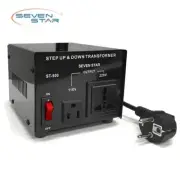 SevenStar ST-500W Watt Heavy-Duty Voltage Transformer 110V-220V Power Converter