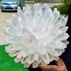 16.71LB New Find White PhantomQuartz Crystal Cluster MineralSpecimen 708