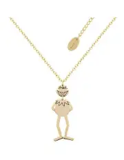 [Couture Kingdom] The Muppets Kermit the Frog Dangle Fashion Necklace in Gold
