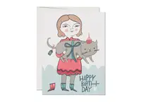 在飛比找誠品線上優惠-美國RED CAP生日卡/ Birthday Fat Cat