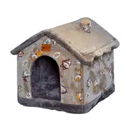 Foldable Dog House Kennel Bed