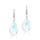 Swarovski Crystal Pear Shaped Earrings, Earrings for Women, Gift for Her