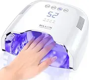 BOLASEN - [Professional Rechargeable Nail Lamp] Equipped with a 15600mAh large-capacity battery, our cordless nail lamp works for 10 hours continuously