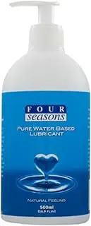 Four Seasons Pure Water Based Lubricant, 500 milliliters