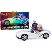 Rainbow High COLOR CHANGE CAR 8-in-1 Light-Up LED Convertible Vehicle