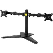 Loctek Eco Mount, 10"-30" Dual Monitor Ergonomic Swivel Arm - Free Stand - VESA