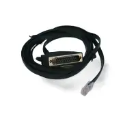 5ft Cisco Compatible 72-3663-01 Modem Console RJ45 DB25 Cable - Black