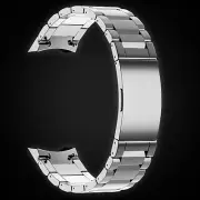 46mm Metal Watchband Silver Gray Strap For Huawei GT4 Titanium Watch Bracelet