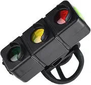Bike Taillight Tri-Color Rechargeable ycle Rear Lamp Cycling Warning Light Support 7 Light Modes for MTB Road Bikes Emergency Use