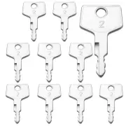 10PCS Takeuchi H806 Excavator Keys New Holland Gehl CTL Track Loader Mini Excava