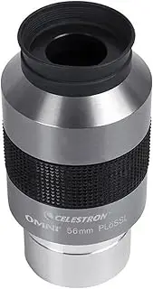 Celestron 93328 Omni 2" Eyepiece with 56 mm Ultra-Long Focal Length and Superior Light Transmission - Suitable for Viewing Deep Sky Star Clusters, Nebulae and Galaxies, Silver/Black