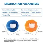 1/5Pieces Reusable Washing Machine Lint Ball Remover Cleaning Household Prod _in