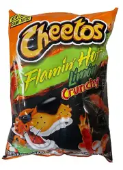 NEW CHEETOS FLAMIN' HOT LIMON CRUNCHY CHEESE FLAVORED CHIPS 8.5 OZ (240.9g) BAG