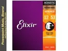 Elixir 16052 Acoustic Phosphor Bronze w/ Nanoweb Coating - Light 12-53