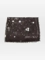 Black & White Zodiac Constellation Scarf