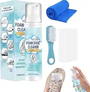 [Generic] Foam - White Cleaning Spray, Foam for Sneakers | Instant Whitener, Cleaning Solution, Care Kit, White Sneaker for Fabric & Leather