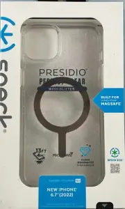 Speck Presidio Perfect Case iPhone 14 Plus -Glitter (MagSafe)