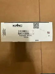 KMC Controls BAC-120063CW FlexStat: 6R3A; White; NEW and UNUSED