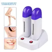 Dual Rolling Wax Heater Hair Removal Double PTC Fast Heating Depilatory Machine