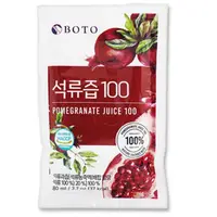 在飛比找蝦皮購物優惠-BOTO 韓國 紅石榴汁 80ml 單包 美妍飲 飲料 即飲