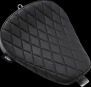 DS Black Diamond Stitch Bobber Solo Seat for Sportster 1200 Custom 10-19