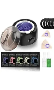 Waxing Kit Legs Eyebrows Heater Epilator Wax Melter for Hair Removal