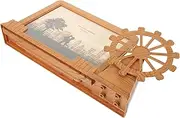Gogogmee Ferris Wheel Picture Frame with Pen Holder Decorative Photo Frame for Home and Office Modern Design for Stylish present for Family and Friends