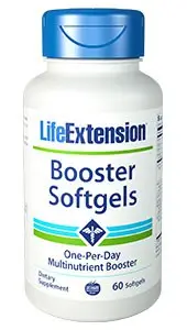 Life Extension, Booster Softgel's, 60 Softgels