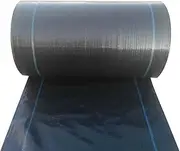 Plants Care Cover Mulch Film PE, for Garden Driveway Greenhouse Woven Outdoor Ground Cover Membrane Agriculture Heavy Duty (Size : 1x10m)