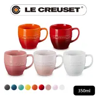 在飛比找PChome24h購物優惠-LE CREUSET-瓷器輕虹霓彩系列英式馬克杯350ml 