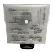 CTMH D1388 CARD CHATTER-CHRISTMAS ~ Being together is the best Gift of all NEW