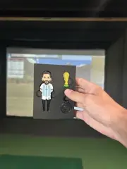 Soccer Player Golf Divot Tool Set