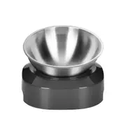 2 X M Stainless Steel Pet Bowl Water Bowls Portable Anti Slip Skid Feeder Dog Rabbit Cat Dishes Feeders & Fountains
