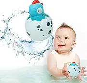 SORFURBOW Baby Bath Toys, Cute Dinosaur Egg Water Toys for Toddlers,Bathtub Shower Toys, Pool Floating Toys,Good Gifts for Toddlers Boys and Girl Easter Basket Stuffers