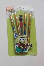 SpongeBob Mechanical Pencils NEW in package Set of 4 ~~ #2 Lead Pentech RARE
