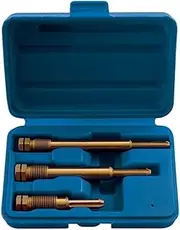 3Pc Glow Plug Remover Extractor Reamer Cleaning Set Spark Plug Replace (Color : A3pcs)