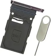PHONSUN Replacement Single SIM Card Tray for Samsung Galaxy S23 Ultra SM-S918U S918U1 - USA Version (Lavender/Purple)