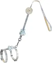 YULOONG Cat Vest+Traction Rope Set for Escape Prevention, Suitable for Outdoor Walks, Soft and Breathable, Adjustable H M
