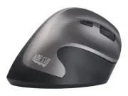 Adesso Antimicrobial Wireless Vertical Ergonomic Mouse (IMOUSEA20)