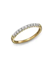 Diamond Band Ring in 14K Yellow Gold, .25 ct. t. w.
