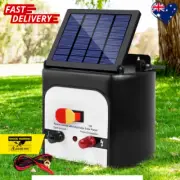 Giantz Solar Fence Energiser 8KM 0.3J Electric Fencing Charger AU Stock