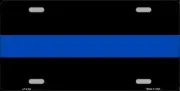 METAL SIGN Thin Blue Line license plate party gift Christmas halloween american