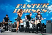 Jana Kramer at Faster Horses Festival at Michigan International - 2014 Photo 15